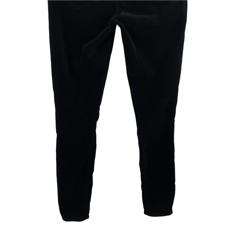 COH Citizens Of Humanity Black Corduroy Rocket High Rise Skinny Jeans Size 26 - Picture 7 of 7